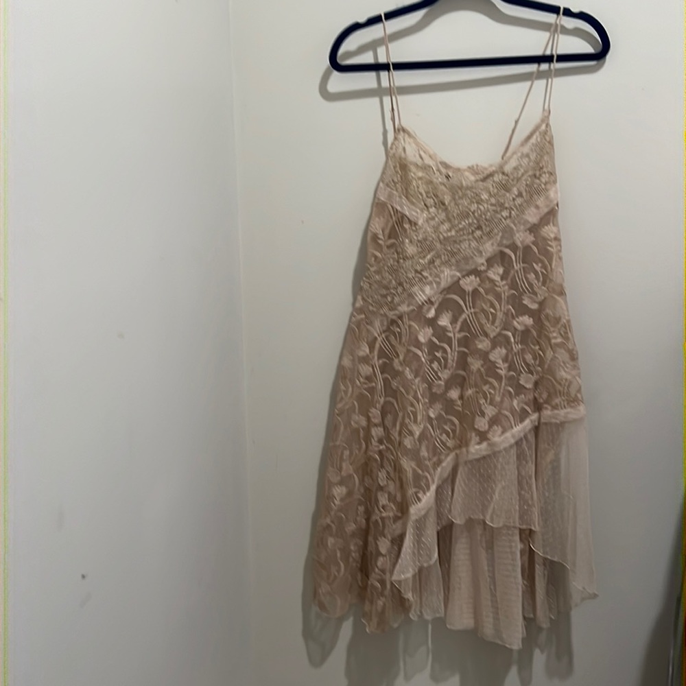 Lace slip never used except to try on.